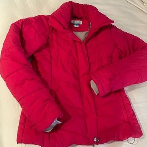 Columbia Women's Vibrant Pink Puffer Jacket